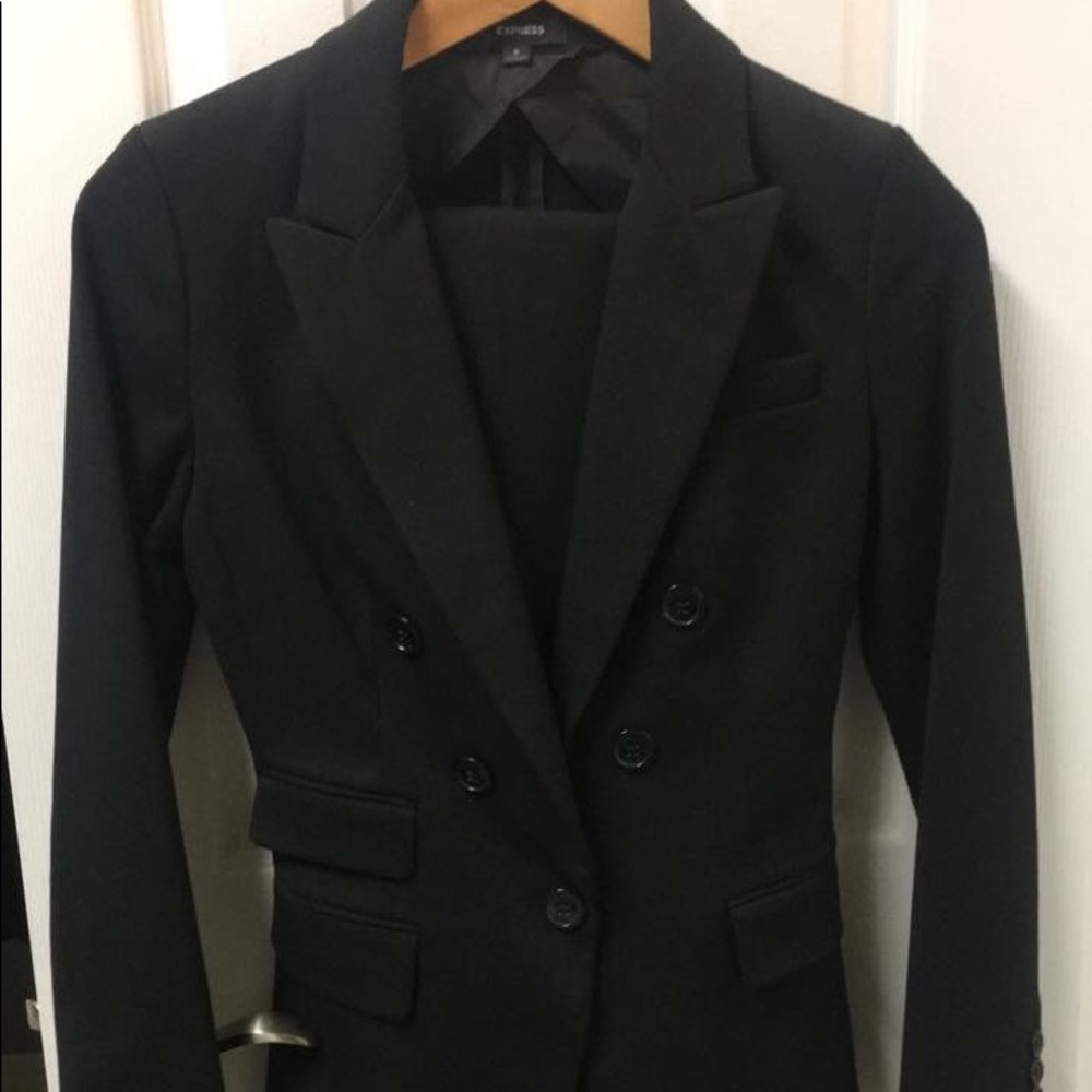 Women’s Express, black pantsuit